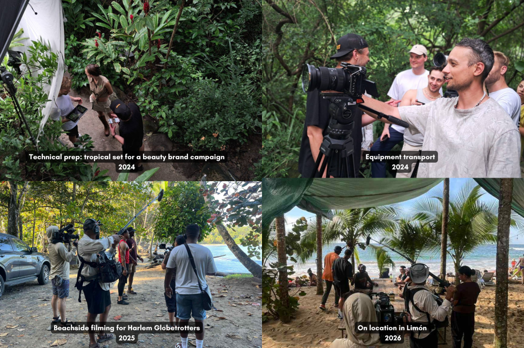 filming in Costa Rica